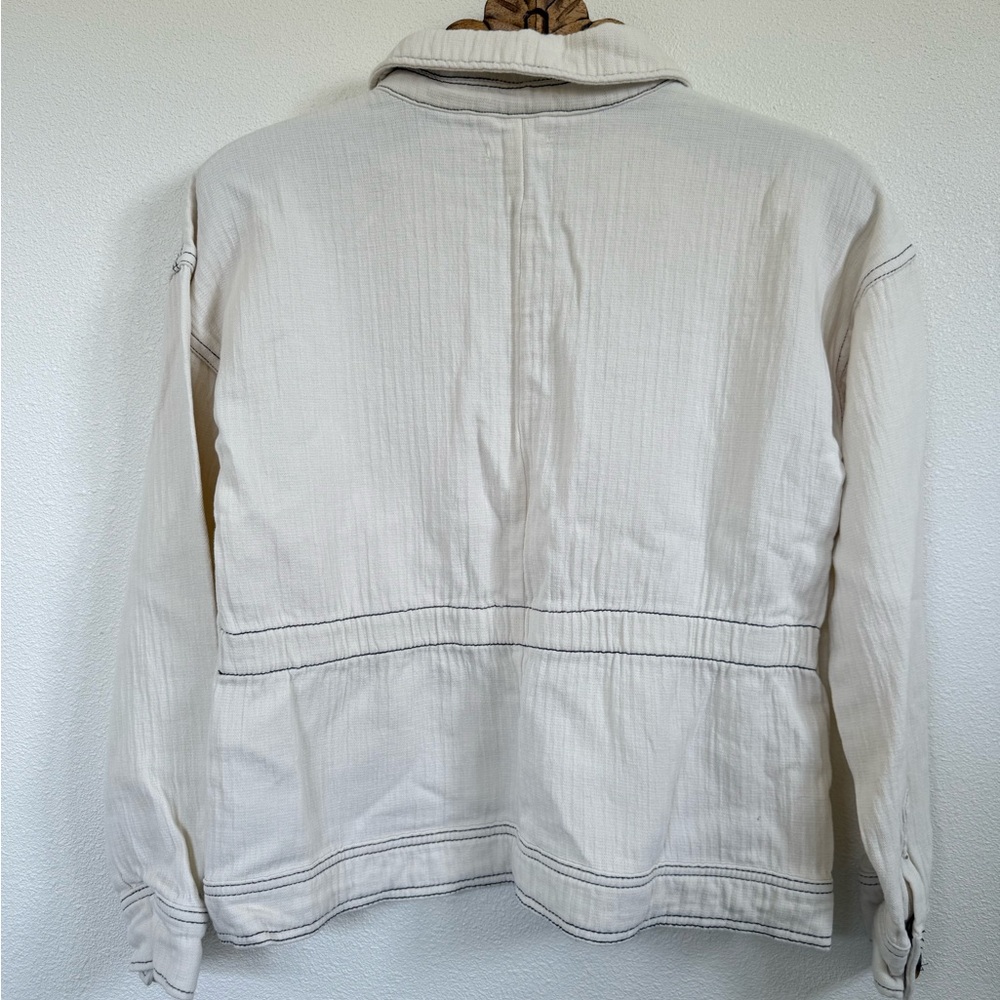 Maurices Off-White Button-Up Jacket - Picture 4 of 6